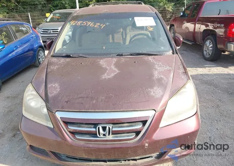 2007 Honda Odyssey Ex из США, поврежденный, VIN 5FNRL38417B084560